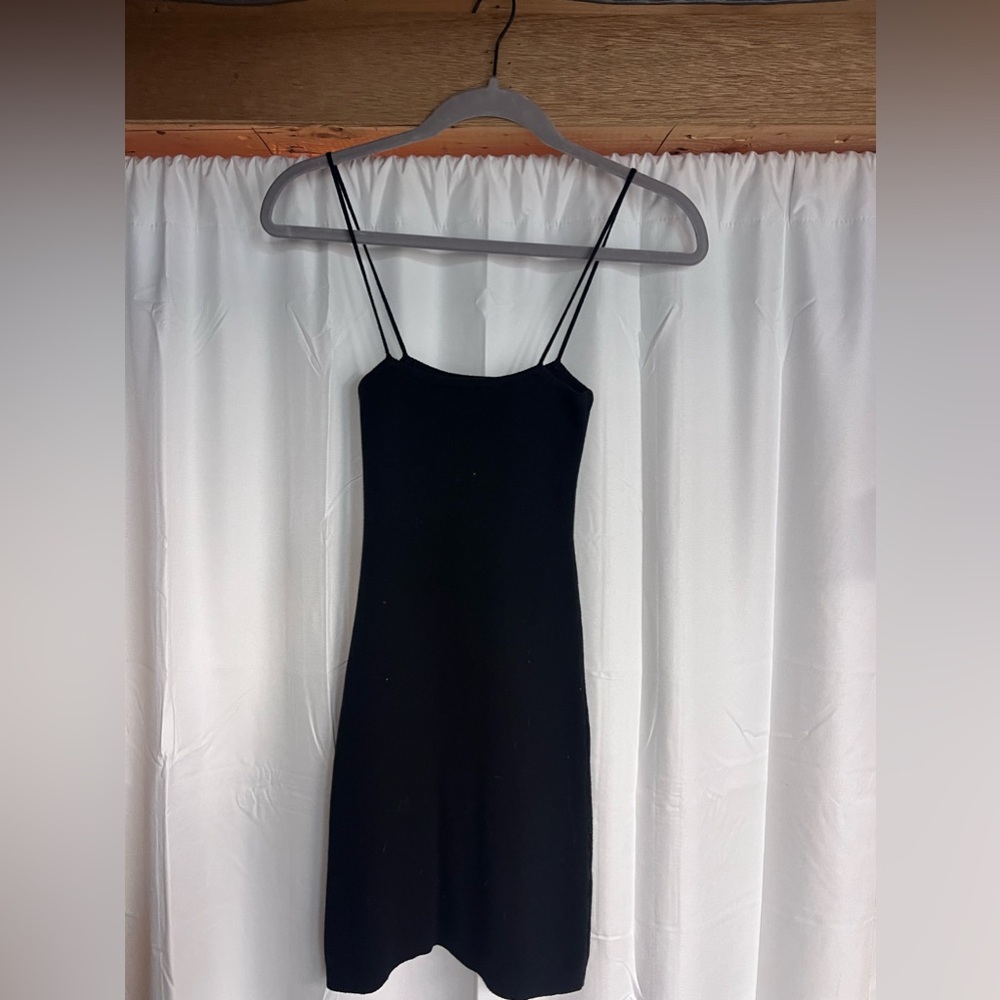 Knit mini/midi dress